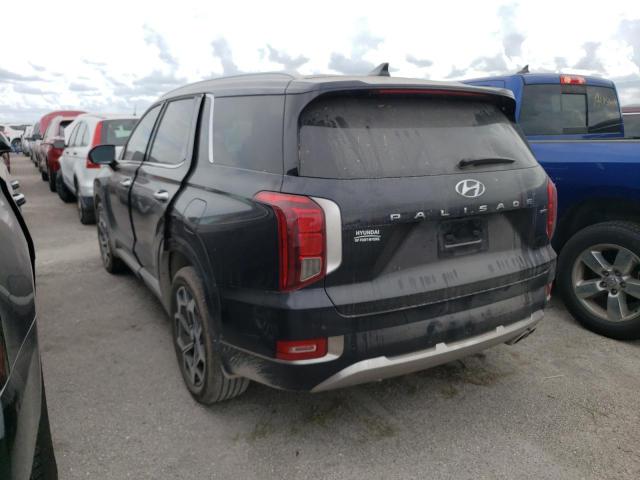 KM8R7DHE7NU442960 - 2022 HYUNDAI PALISADE C BLUE photo 3