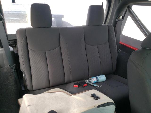 1C4AJWAG2HL668893 - 2017 JEEP WRANGLER S RED photo 6