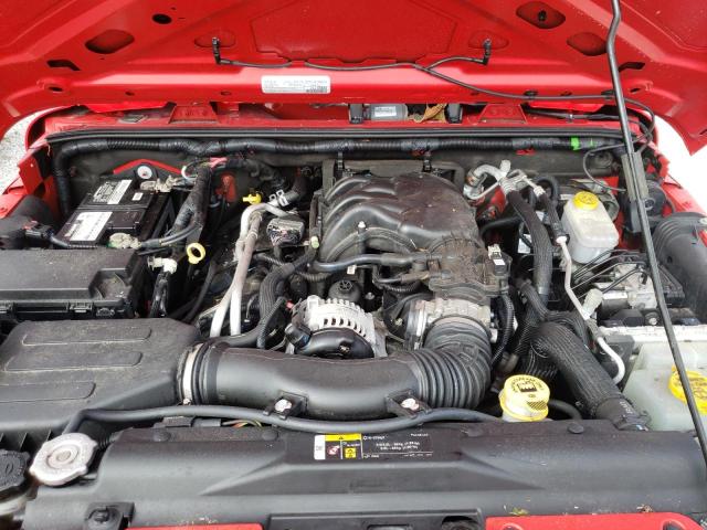 1C4AJWAG2HL668893 - 2017 JEEP WRANGLER S RED photo 7