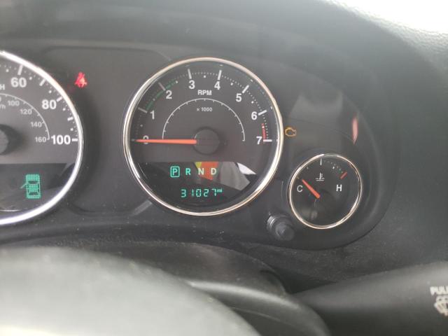 1C4AJWAG2HL668893 - 2017 JEEP WRANGLER S RED photo 8