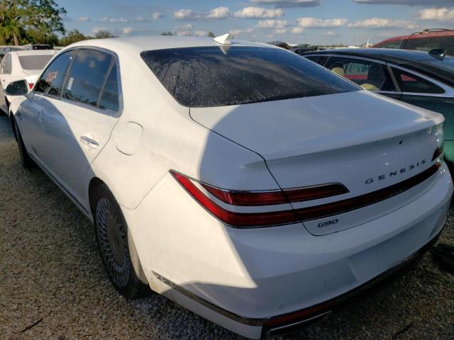 KMTF34PA8MU085953 - 2021 GENESIS G90 PREMIU WHITE photo 3