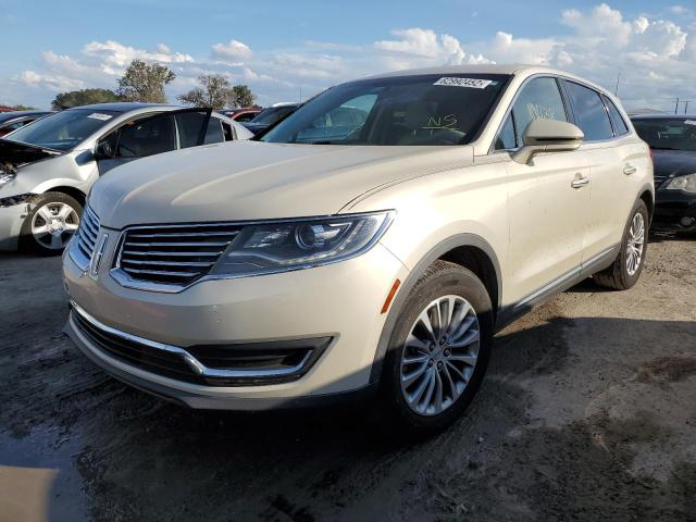 2LMTJ6KR2GBL21961 - 2016 LINCOLN MKX SELECT BEIGE photo 2