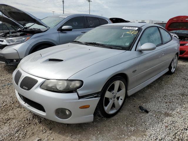 6G2VX12U06L517143 - 2006 PONTIAC GTO SILVER photo 2