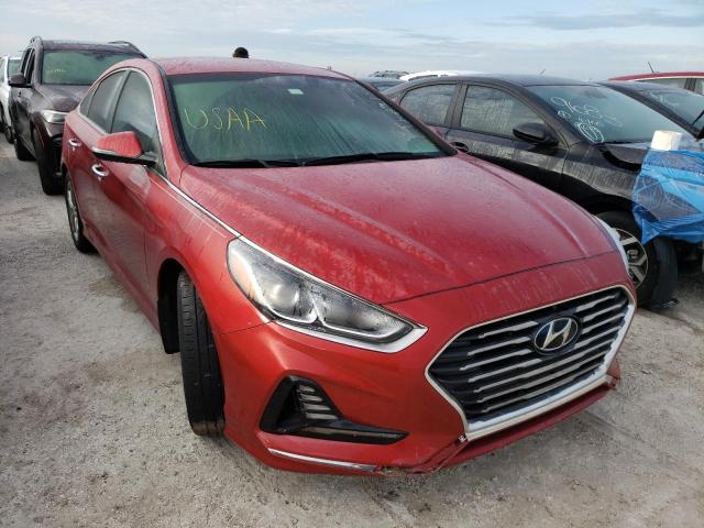 5NPE34AF1JH633943 - 2018 HYUNDAI SONATA SPO RED photo 1