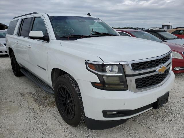 1GNSKJKC2FR177175 - 2015 CHEVROLET SUBURBAN K WHITE photo 1