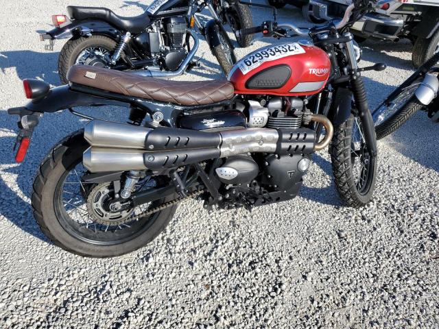 SMTD44GN7JT852460 - 2018 TRIUMPH MOTORCYCLE STREET SCR TWO TONE photo 9