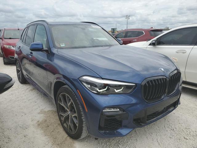 5UXCR4C07M9F67041 - 2021 BMW X5 SDRIVE BLUE photo 1