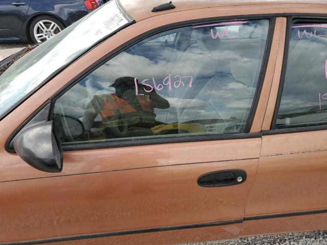 1Y1SK5263VZ436518 - 1997 GEO PRIZM BASE ORANGE photo 9