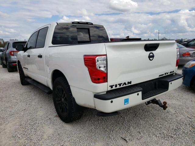 1N6AA1E51JN550417 - 2018 NISSAN TITAN SV WHITE photo 3