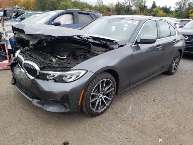 3MW5R7J51K8B00807 - 2019 BMW 330XI CHARCOAL photo 2