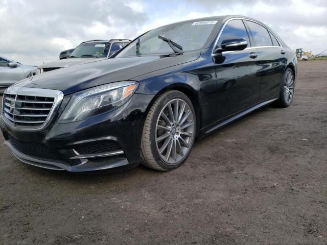 WDDUG8CB4EA015679 - 2014 MERCEDES-BENZ S 550 BLACK photo 2