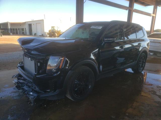 5XYP3DHC2NG219183 - 2022 KIA TELLURIDE BLACK photo 2