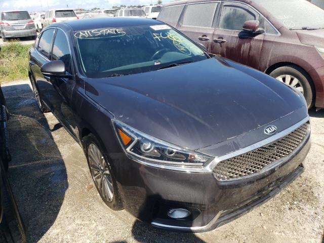 KNALB4J12H5072786 - 2017 KIA CADENZA PR GRAY photo 1