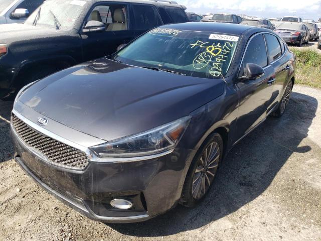 KNALB4J12H5072786 - 2017 KIA CADENZA PR GRAY photo 2