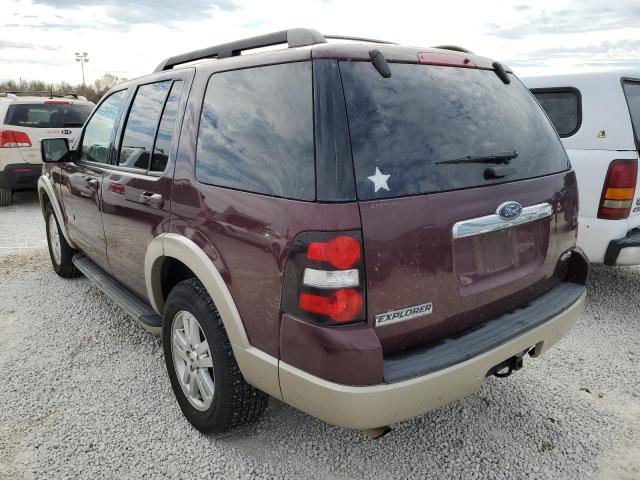 1FMEU74E38UA54451 - 2008 FORD EXPLORER E MAROON photo 3