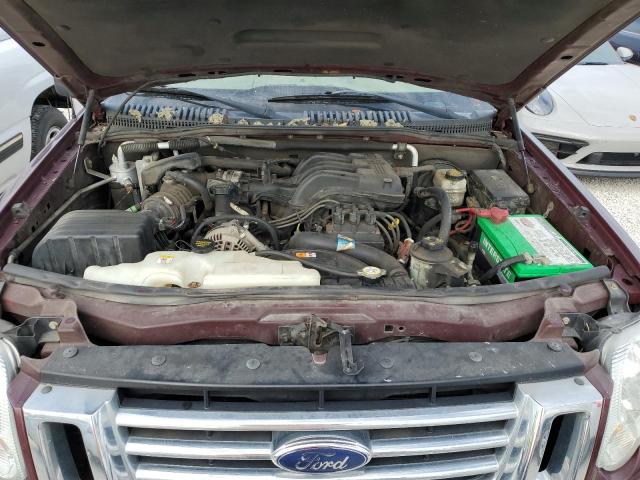 1FMEU74E38UA54451 - 2008 FORD EXPLORER E MAROON photo 7