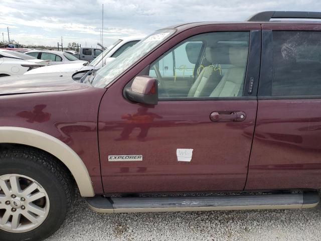 1FMEU74E38UA54451 - 2008 FORD EXPLORER E MAROON photo 9