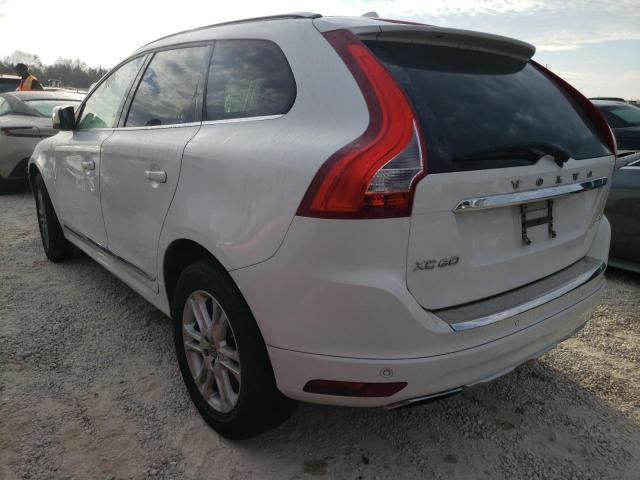 YV440MDKXF2686935 - 2015 VOLVO XC60 T5 PR WHITE photo 3