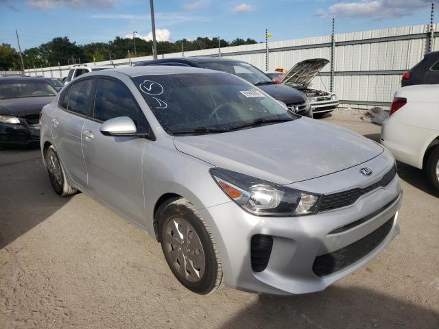 3KPA24AB2KE200412 - 2019 KIA RIO S SILVER photo 1