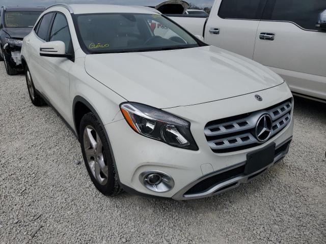 WDCTG4EB7JJ435601 - 2018 MERCEDES-BENZ GLA 250 WHITE photo 1