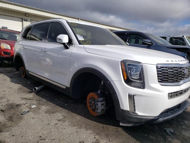 5XYP6DHC7MG136984 - 2021 KIA TELLURIDE WHITE photo 9