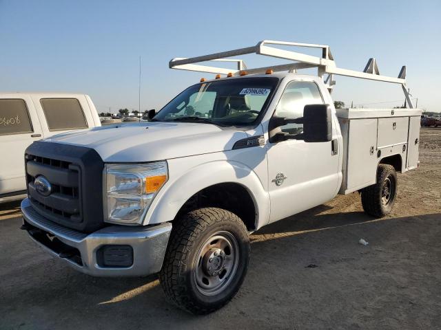 1FDRF3FT8FEC65605 - 2015 FORD F350 SUPER WHITE photo 2