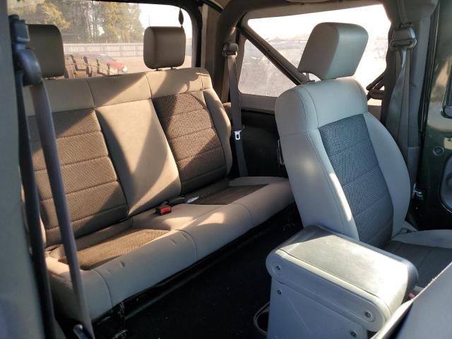 1J4AA2D1XAL233233 - 2010 JEEP WRANGLER S GREEN photo 6