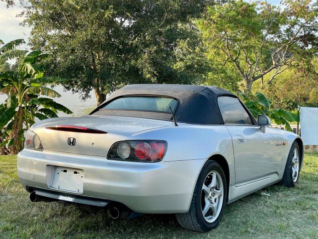 JHMAP11452T004407 - 2002 HONDA S2000 SILVER photo 4