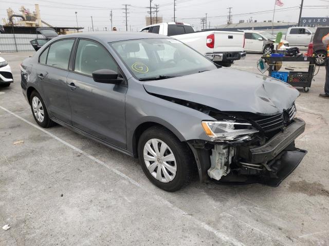 3VW2K7AJ7DM236535 - 2013 VOLKSWAGEN JETTA BASE GRAY photo 1