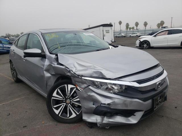 2HGFC1F76HH636183 - 2017 HONDA CIVIC EXL 银色 照片 1