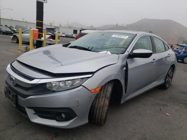 2HGFC1F76HH636183 - 2017 HONDA CIVIC EXL 银色 照片 2