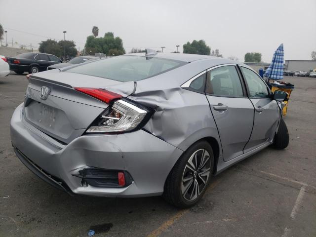 2HGFC1F76HH636183 - 2017 HONDA CIVIC EXL 银色 照片 4