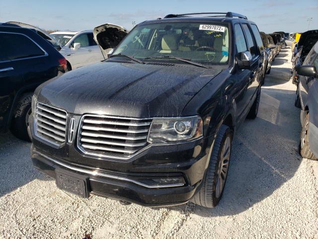 5LMJJ2HT5FEJ00322 - 2015 LINCOLN NAVIGATOR BLACK photo 2