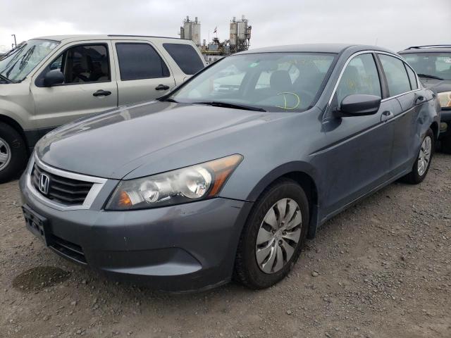 1HGCP2F3XAA038712 - 2010 HONDA ACCORD LX GRAY photo 2