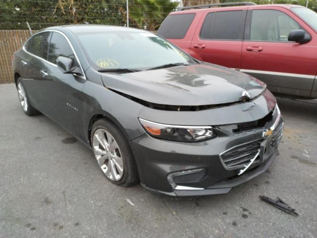 1G1ZE5SX1JF228564 - 2018 CHEVROLET MALIBU PRE CHARCOAL photo 1