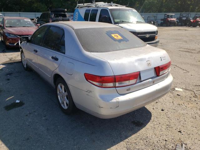 1HGCM55144A050451 - 2004 HONDA ACCORD DX SILVER photo 3