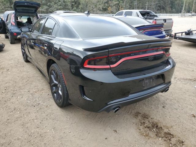 2C3CDXHG0LH241427 - 2020 DODGE CHARGER GT BLACK photo 3