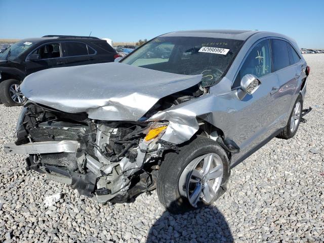 5J8TB4H36FL018802 - 2015 ACURA RDX SILVER photo 2