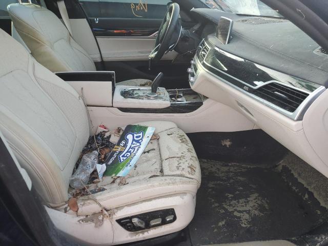 WBA7T4C08MCF40094 - 2021 BMW 740 XI BLUE photo 5