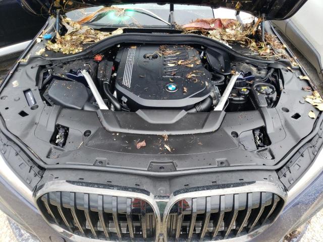 WBA7T4C08MCF40094 - 2021 BMW 740 XI BLUE photo 7