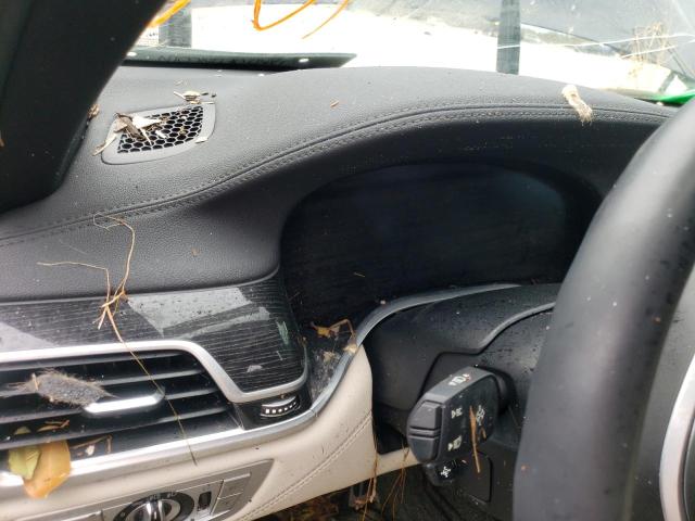 WBA7T4C08MCF40094 - 2021 BMW 740 XI BLUE photo 8