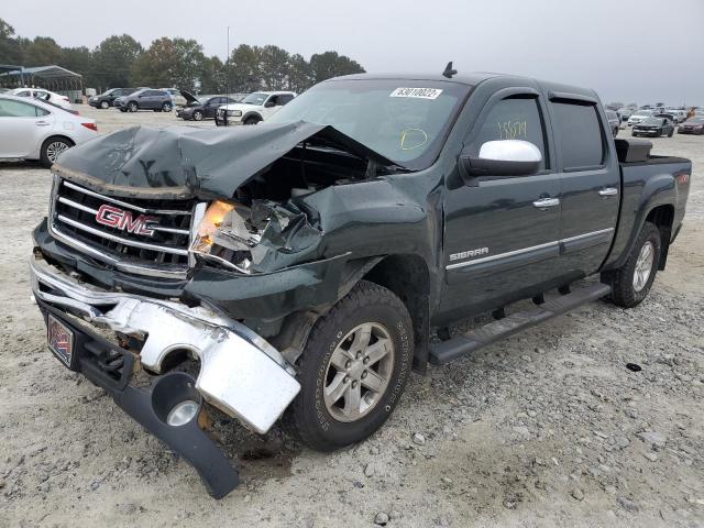 3GTP1VE0XDG224444 - 2013 GMC SIERRA C15 GREEN photo 2