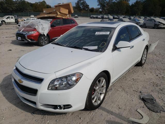 1G1ZG5E71CF265364 - 2012 CHEVROLET MALIBU LTZ თეთრი ფოტო 2