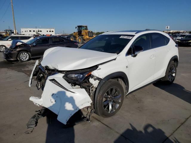 JTJYARBZ3H2064109 - 2017 LEXUS NX 200T BA WHITE photo 2