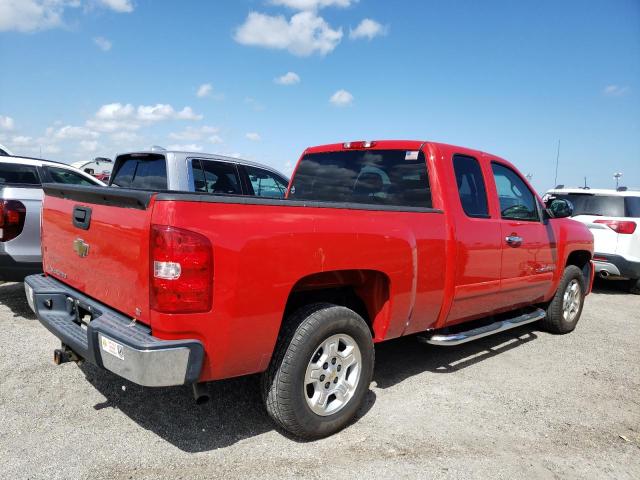 2GCEC19C271646476 - 2007 CHEVROLET SILVERADO RED photo 4