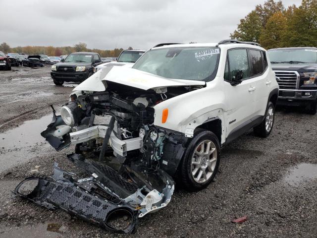 ZACNJDBB6MPN36506 - 2021 JEEP RENEGADE WHITE photo 2