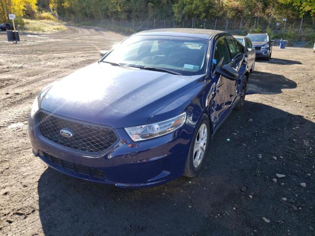 1FAHP2L83FG200081 - 2015 FORD TAURUS POL BLUE photo 2