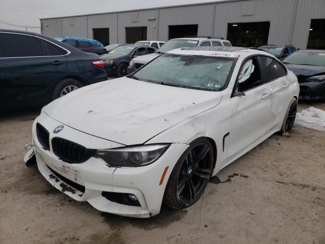 WBA4J5C5XJBF06251 - 2018 BMW 440I GRAN WHITE photo 2