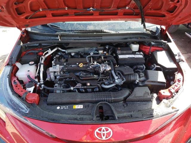 5YFS4MCEXMP096548 - 2021 TOYOTA COROLLA SE RED photo 7