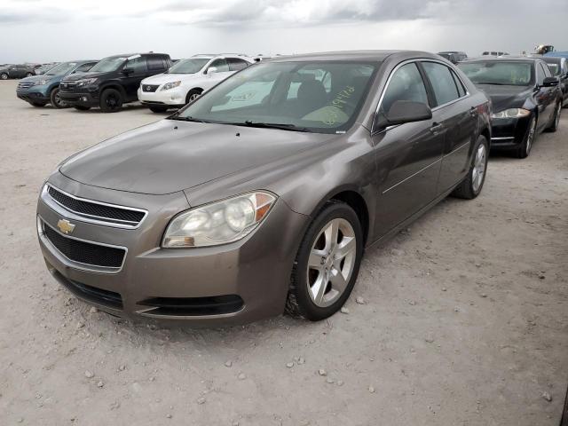 1G1ZA5E15BF275326 - 2011 CHEVROLET MALIBU LS GRAY photo 2